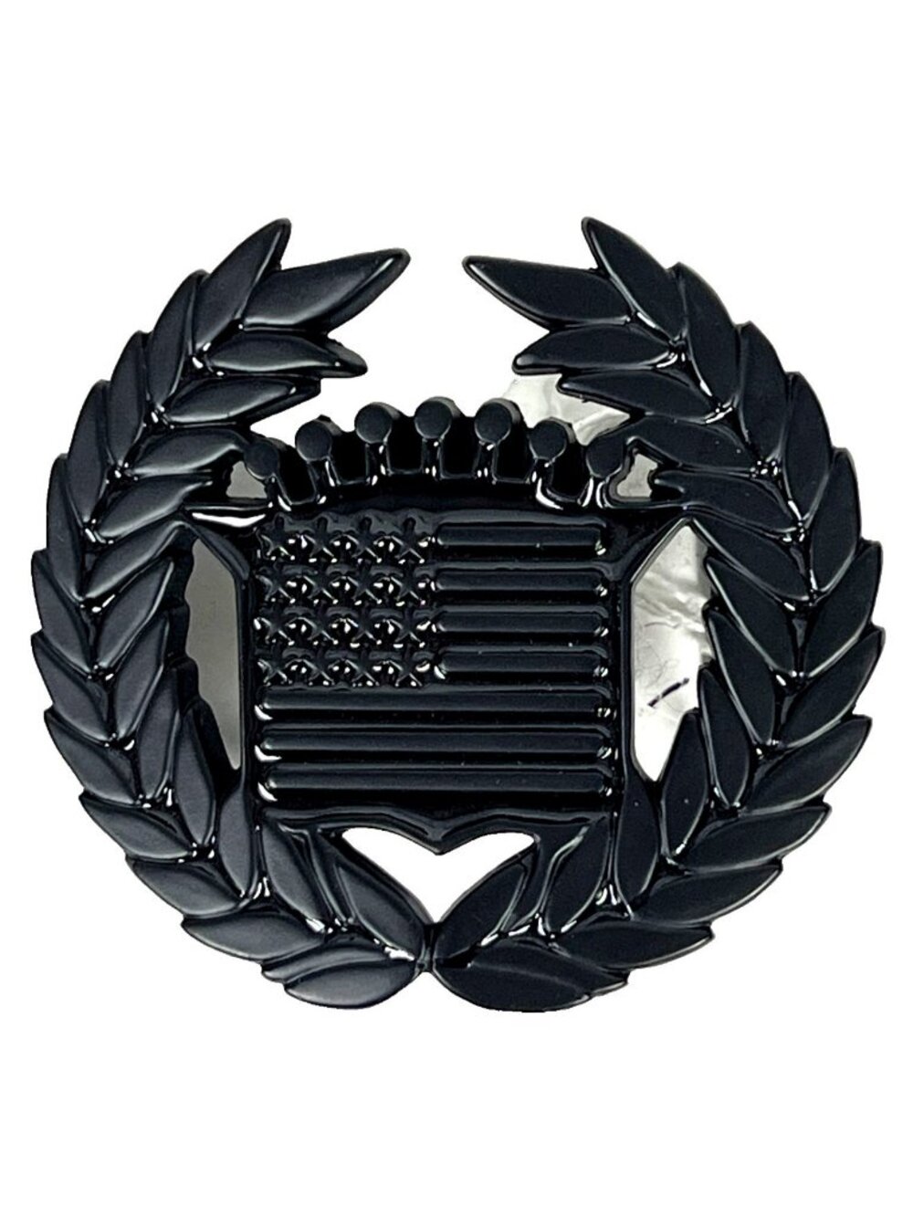 Famous Stars And Straps Mens Belt Buckle Caddie USA Logo Black Stealth Tactical
